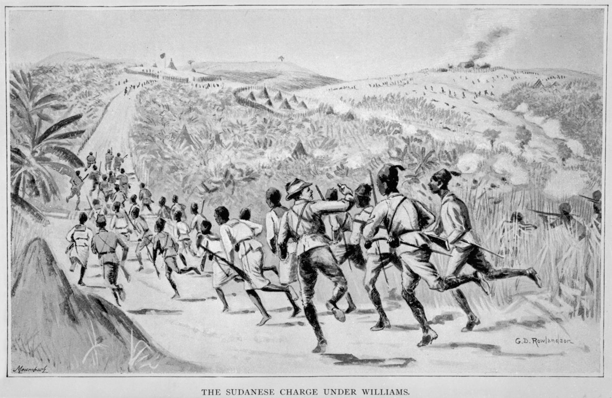 Der sudanesische Angriff unter Williams, aus 