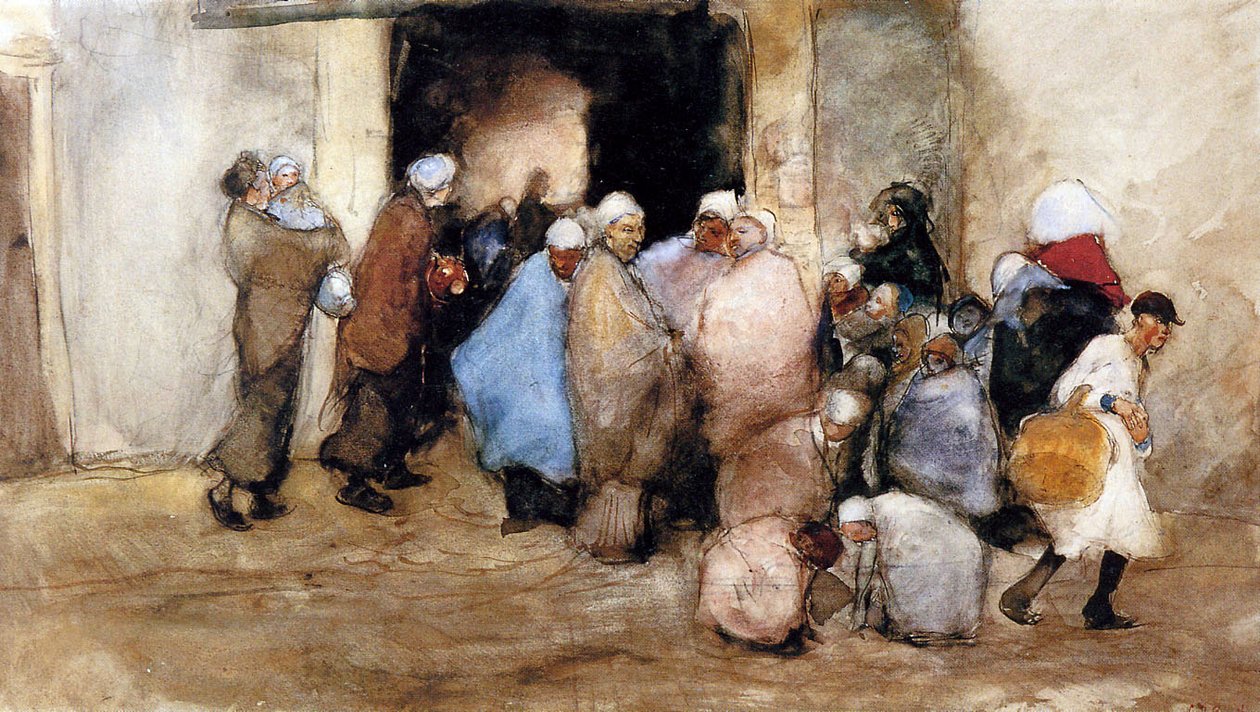 Verteilung der Suppe von George Hendrik Breitner