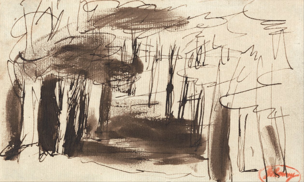 Eartham Wald von George Romney