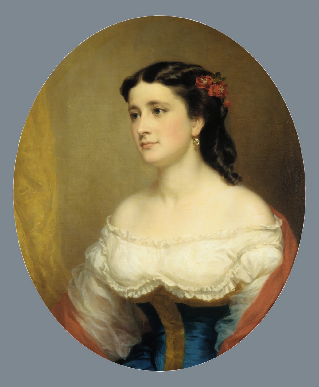 Mrs. William Loring Andrews, 1861-63 von George Augustus Baker