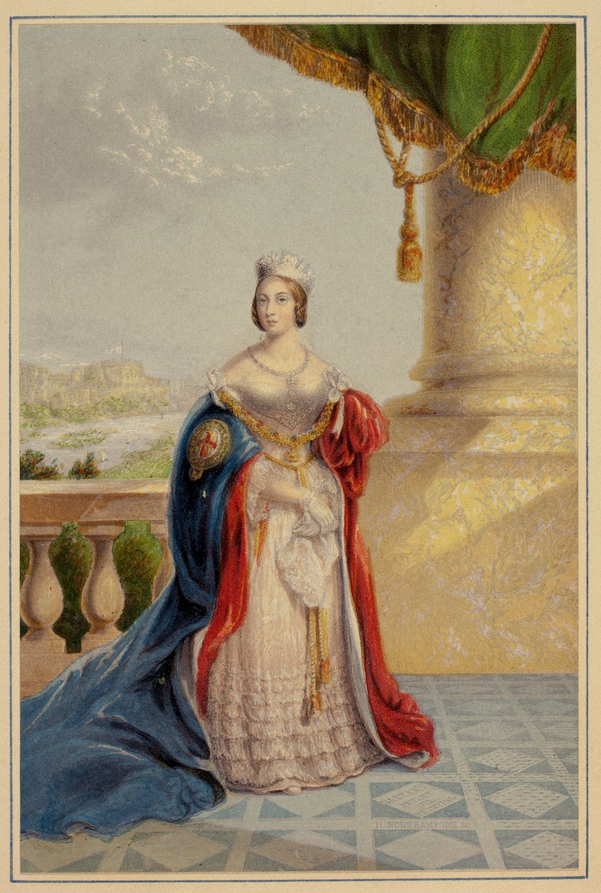 Englands Königin, Ihre Majestät die Königin von George Baxter