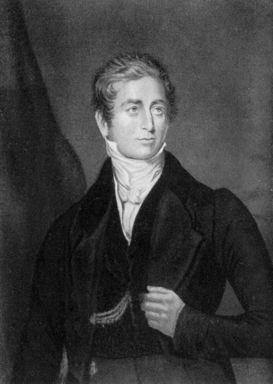 Sir Robert Peel, 2. Baronet, britischer Premierminister, 1853-1910 von George Baxter