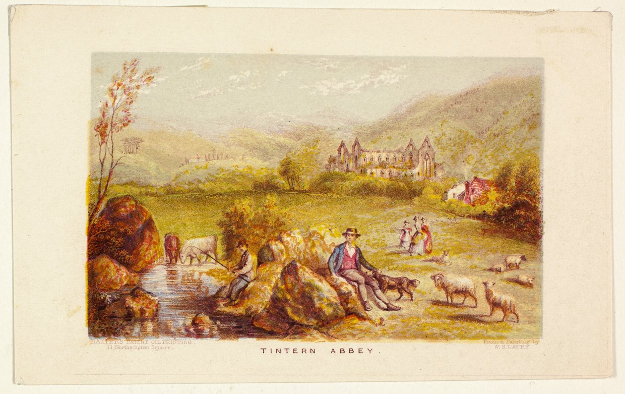 Abtei von Tintern von George Baxter