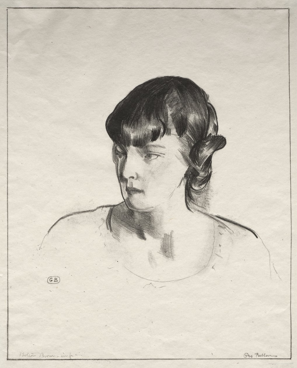 Fräulein Tate von George Bellows