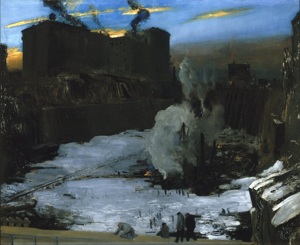 Pennsylvania Station Ausgrabung von George Bellows
