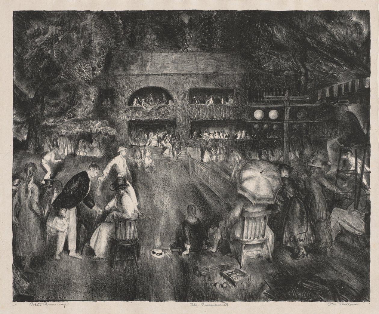 Das Turnier von George Bellows