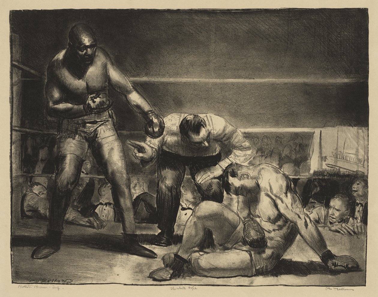 Die weiße Hoffnung von George Bellows