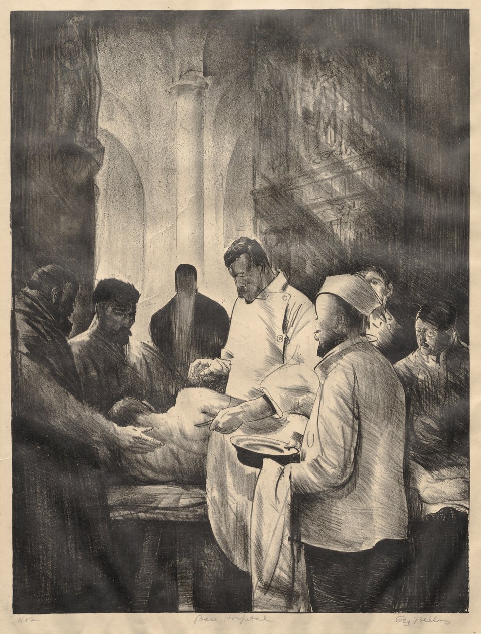 Krieg-Serie: Basis Krankenhaus, Zweiter Stein von George Bellows