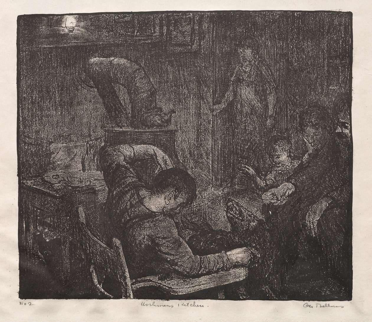 Arbeiterküche von George Bellows