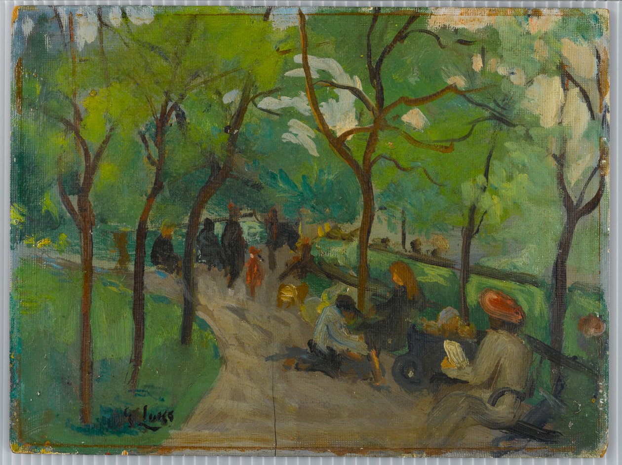 Prospect Park, ca. 1902-10 von George Benjamin Luks