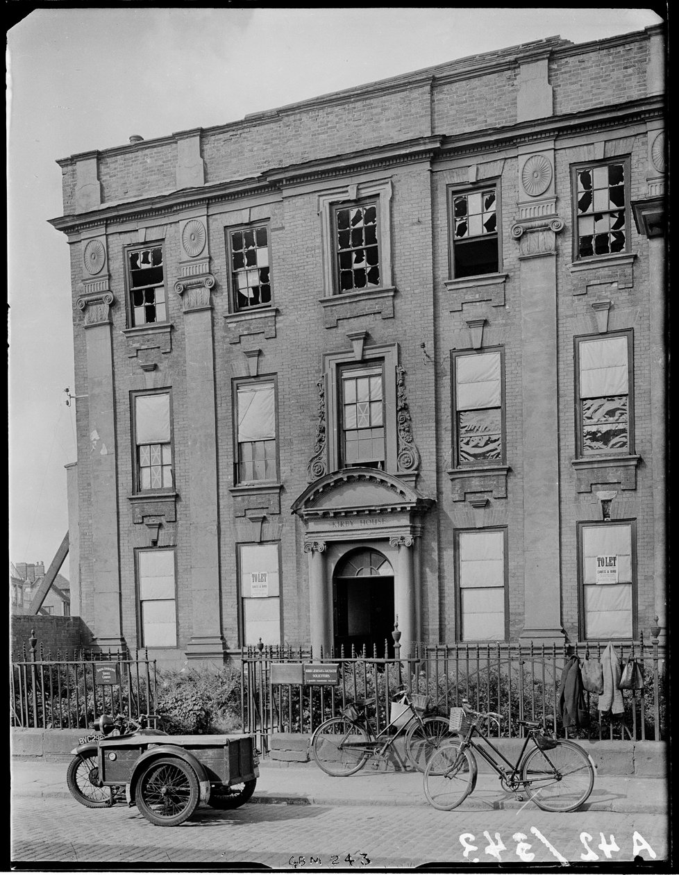 Kirby House, Little Park Street, Coventry, 1941 von George Bernard Mason