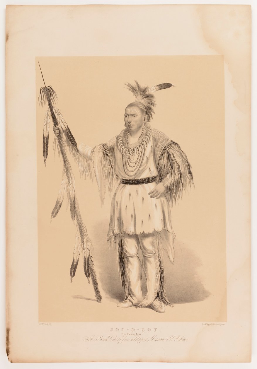 Joc-o-sot, der Gehende Bär von George Catlin