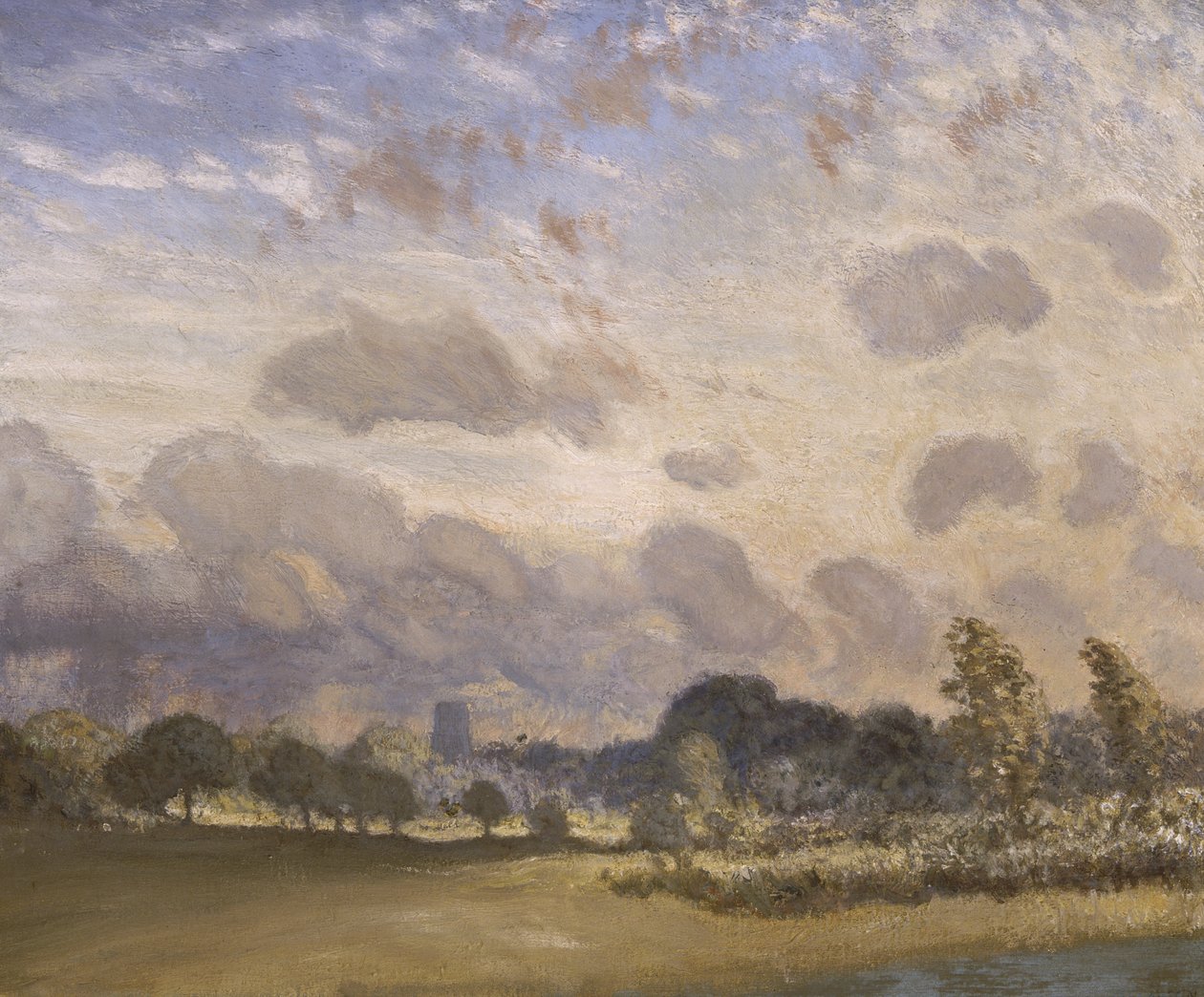 Clavering Kirche von George Clausen