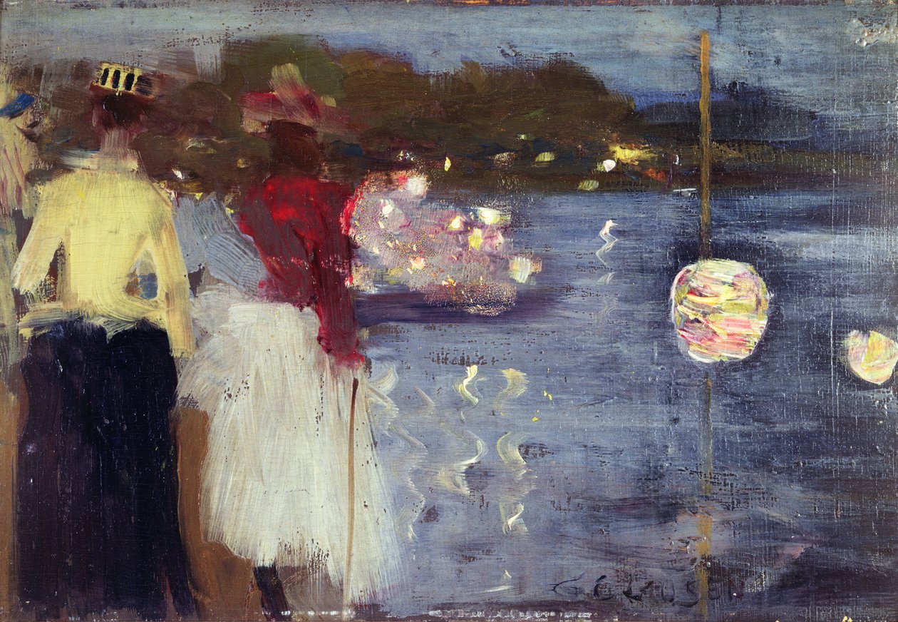 Erinnerung an die Marlow Regatta von George Clausen
