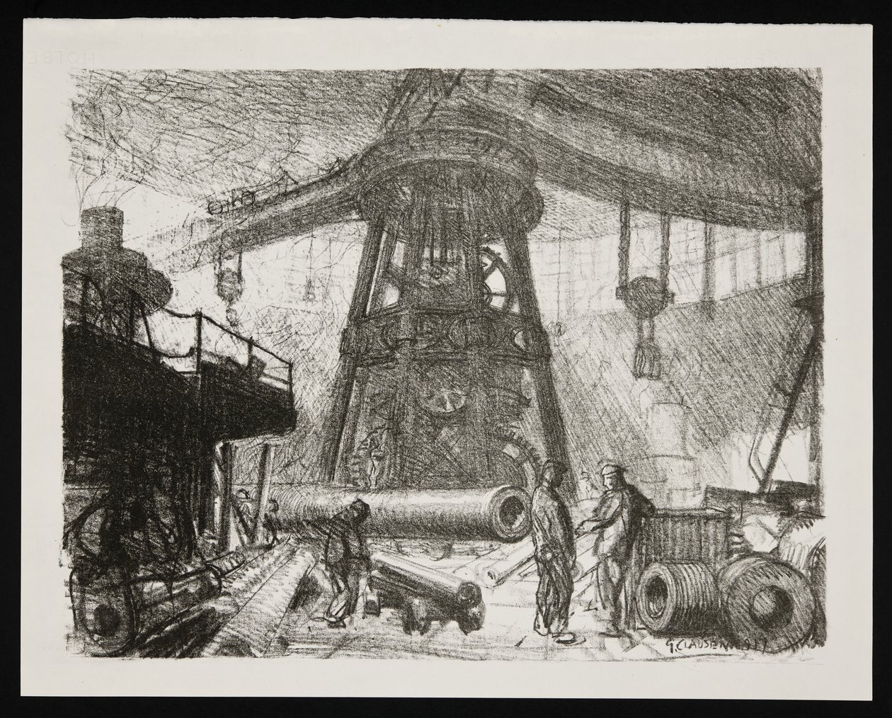 Der Radialkran von George Clausen