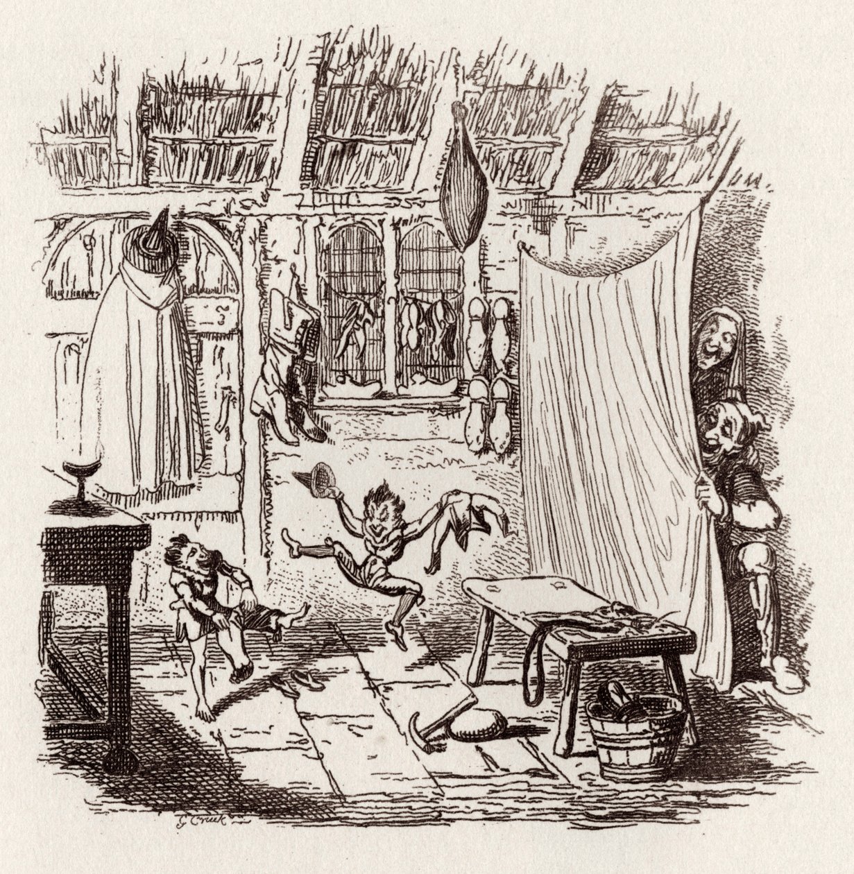 Brüder Grimm Kinder- und Hausmärchen von George Cruikshank