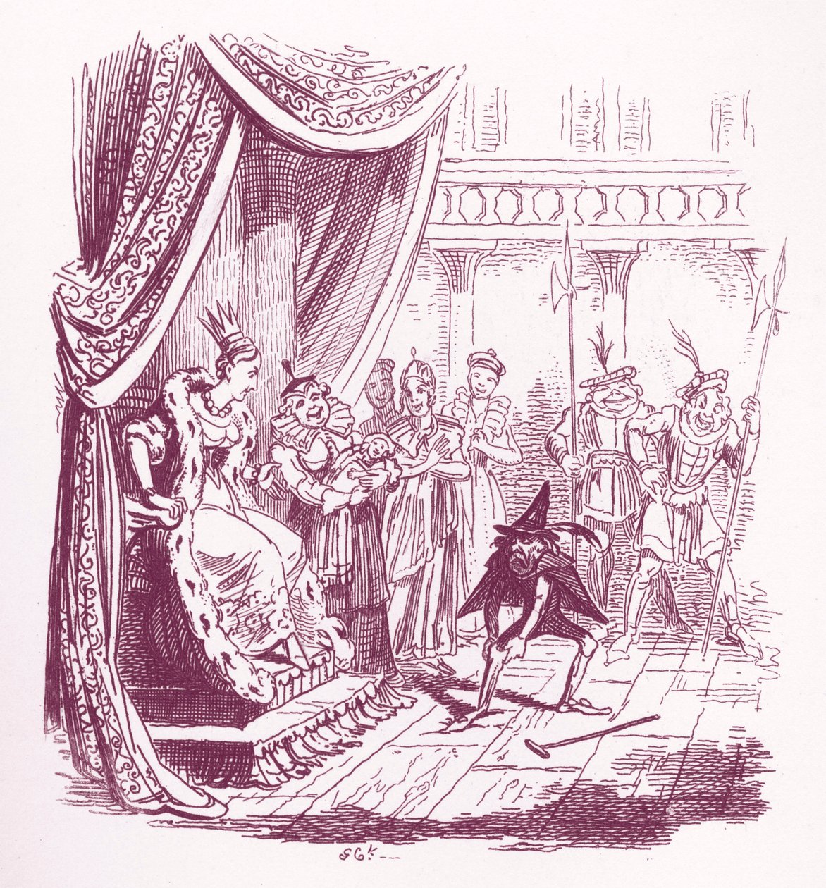 Brüder Grimm Kinder- und Hausmärchen von George Cruikshank