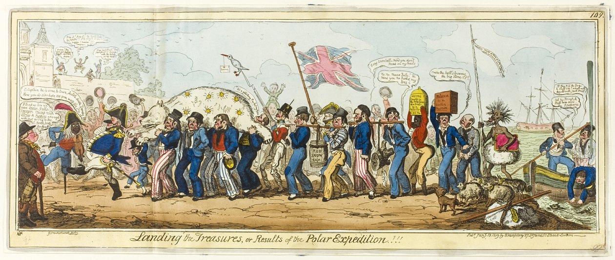 Die Schätze landen von George Cruikshank