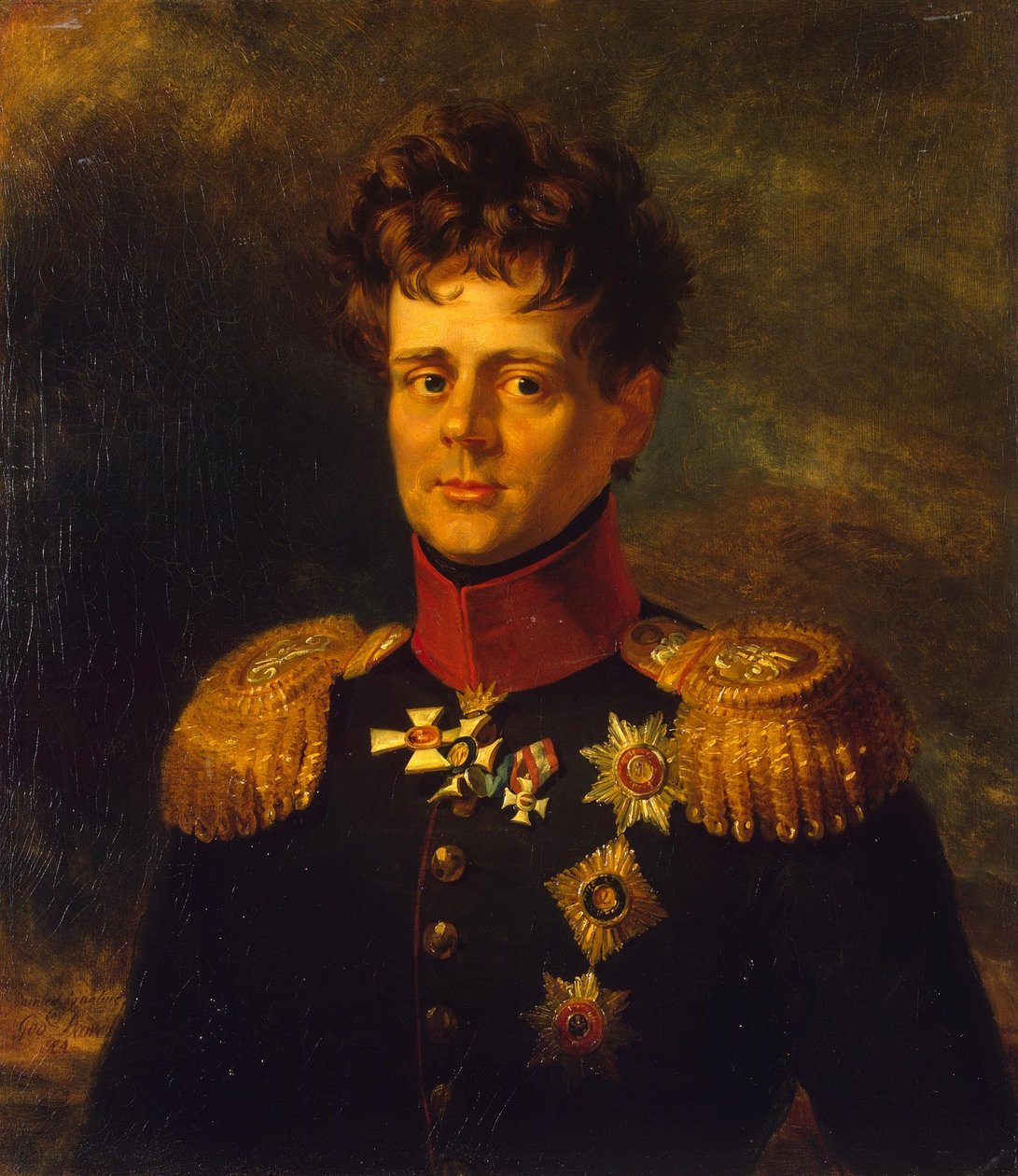 Porträt von Eugen, Prinz von Württemberg (1787/88-1857) von George Dawe