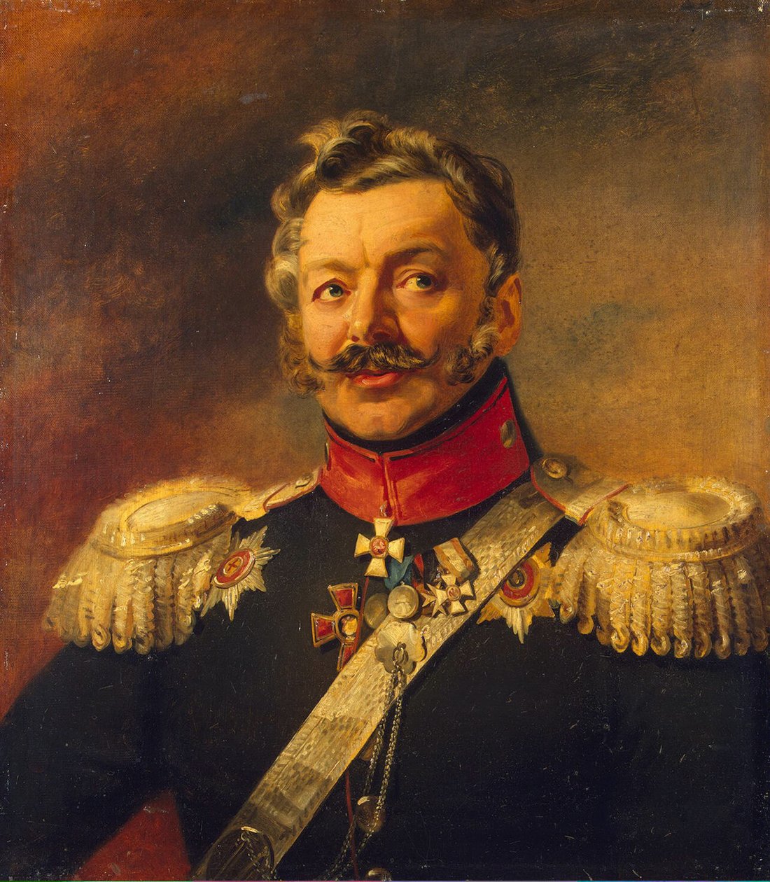 Porträt von General Graf Peter Petrovich von der Pahlen 1777-1864, vor 1825 von George Dawe