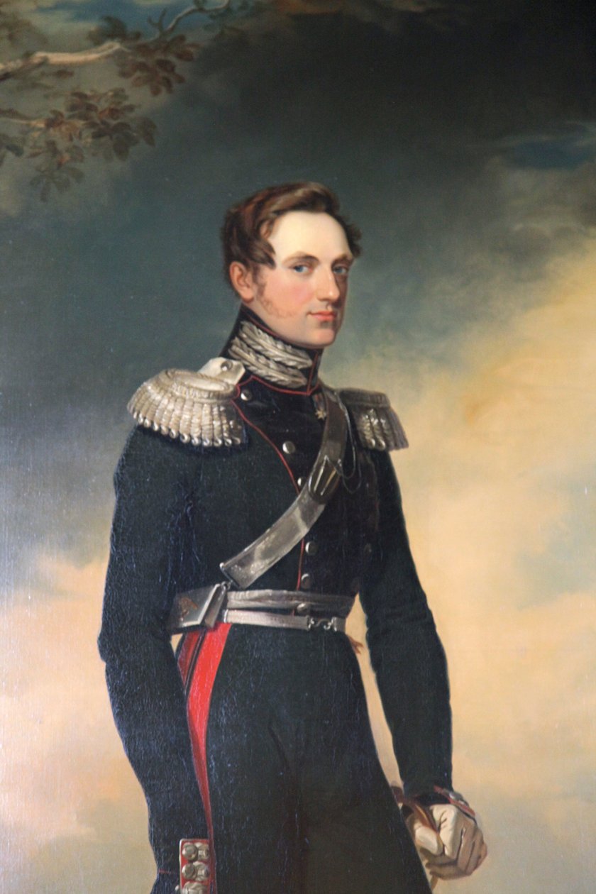Porträt des Großherzogs Nikolaus Pawlowitsch, 1820er Jahre von George Dawe