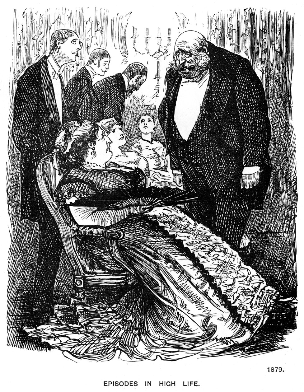 Episoden aus dem hohen Leben, 1879 von George du Maurier