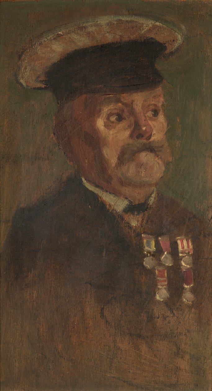 Porträt von J. Lennon, R.A., ca. 1920 von George Edmund Butler