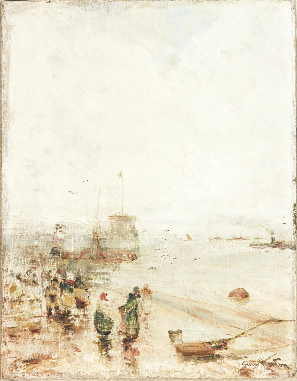 North Shields Fischkai von George Edward Horton
