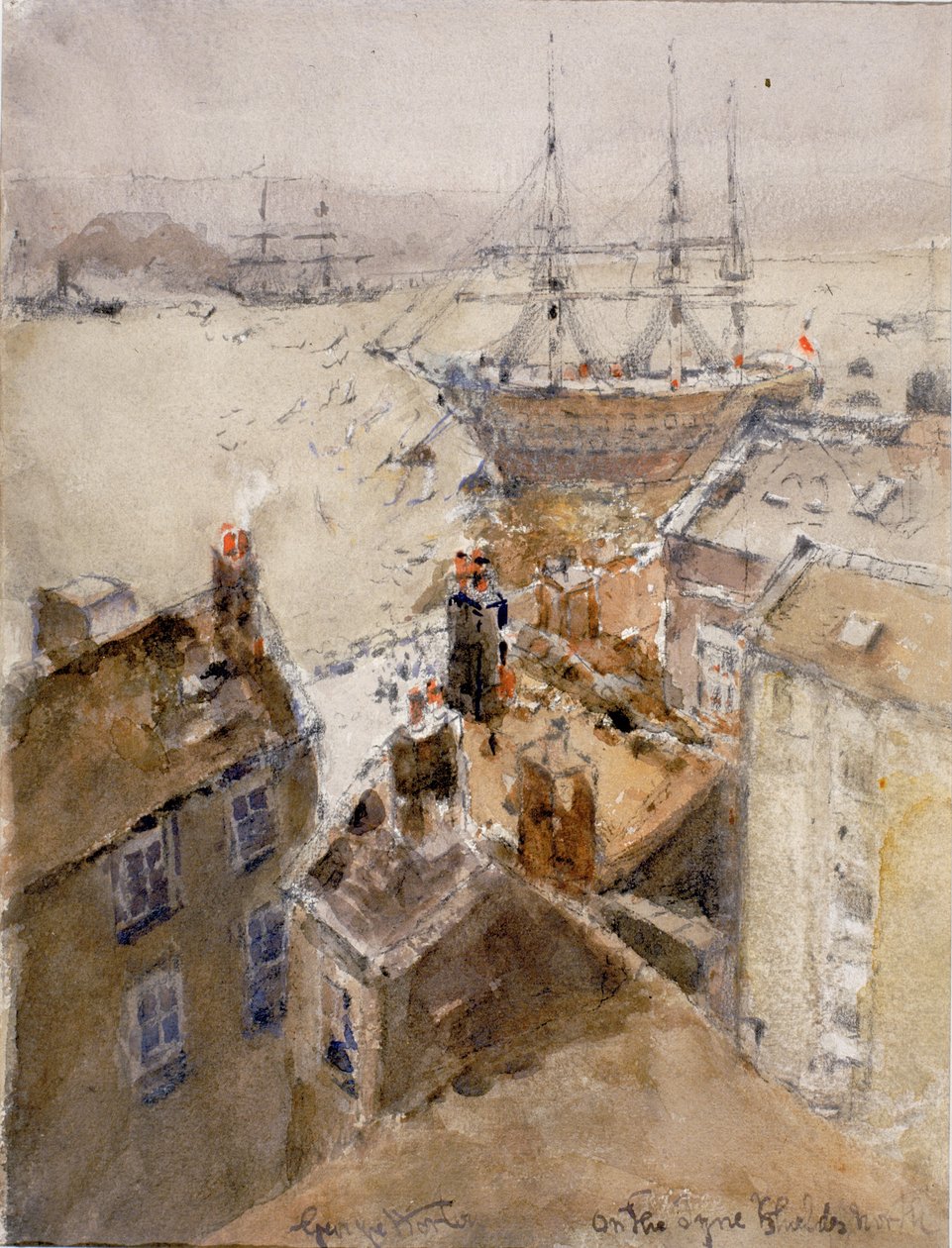 Am Tyne, North Shields von George Edward Horton
