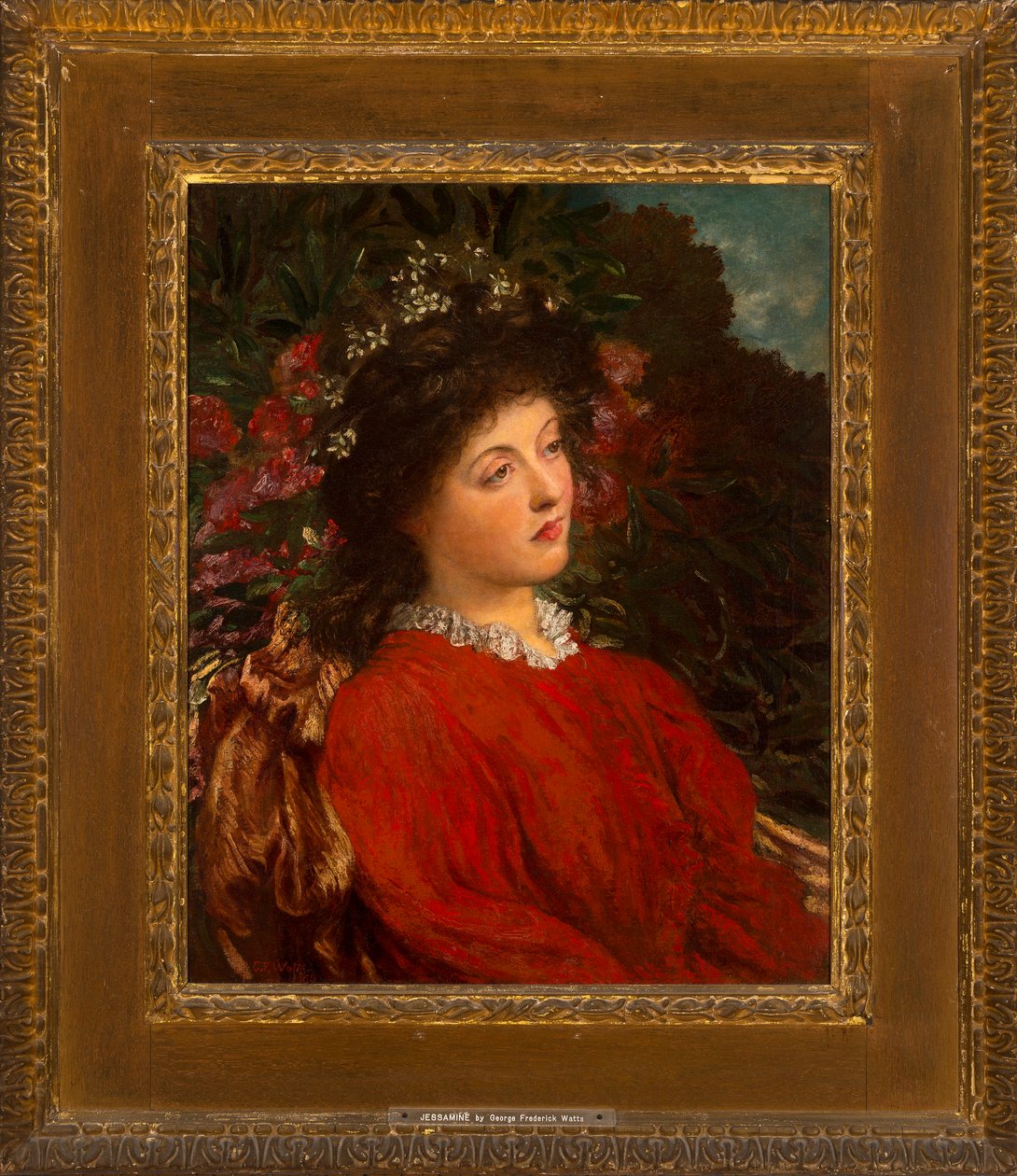 Porträt von Eveleen Tennant (später Mrs F.W.H. Myers) 1876 von George Frederic Watts