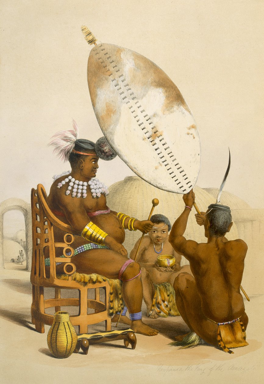 Umpanda, der König der Amazulu, Tafel 11 aus 