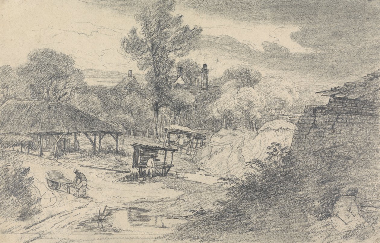Eine Kalkgrube von George Frost