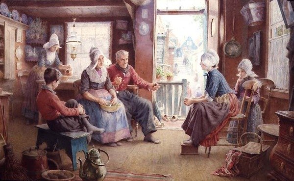 Vollendam Holland von George Gregory
