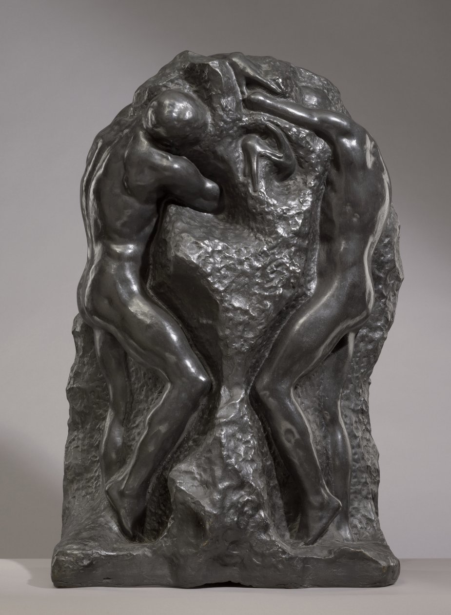 Brüderliche Liebe, modelliert 1886-87 von George Grey Barnard