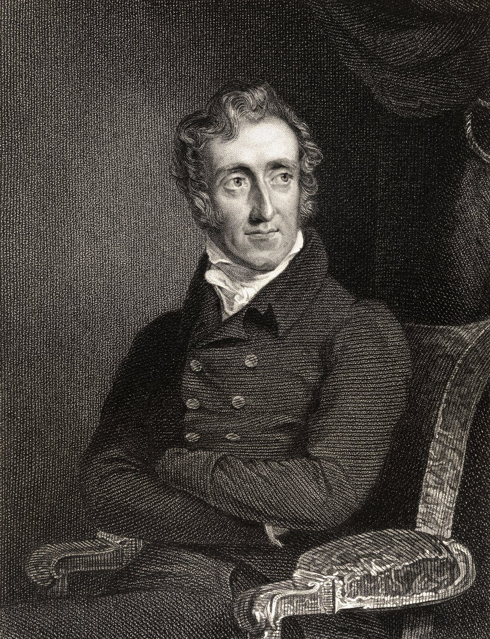Henry Welbore Agar Ellis, 2. Viscount Clifden, graviert von Edward Scriven, aus 