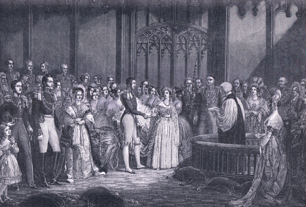 Hochzeit von Königin Victoria, 1840 von George Hayter