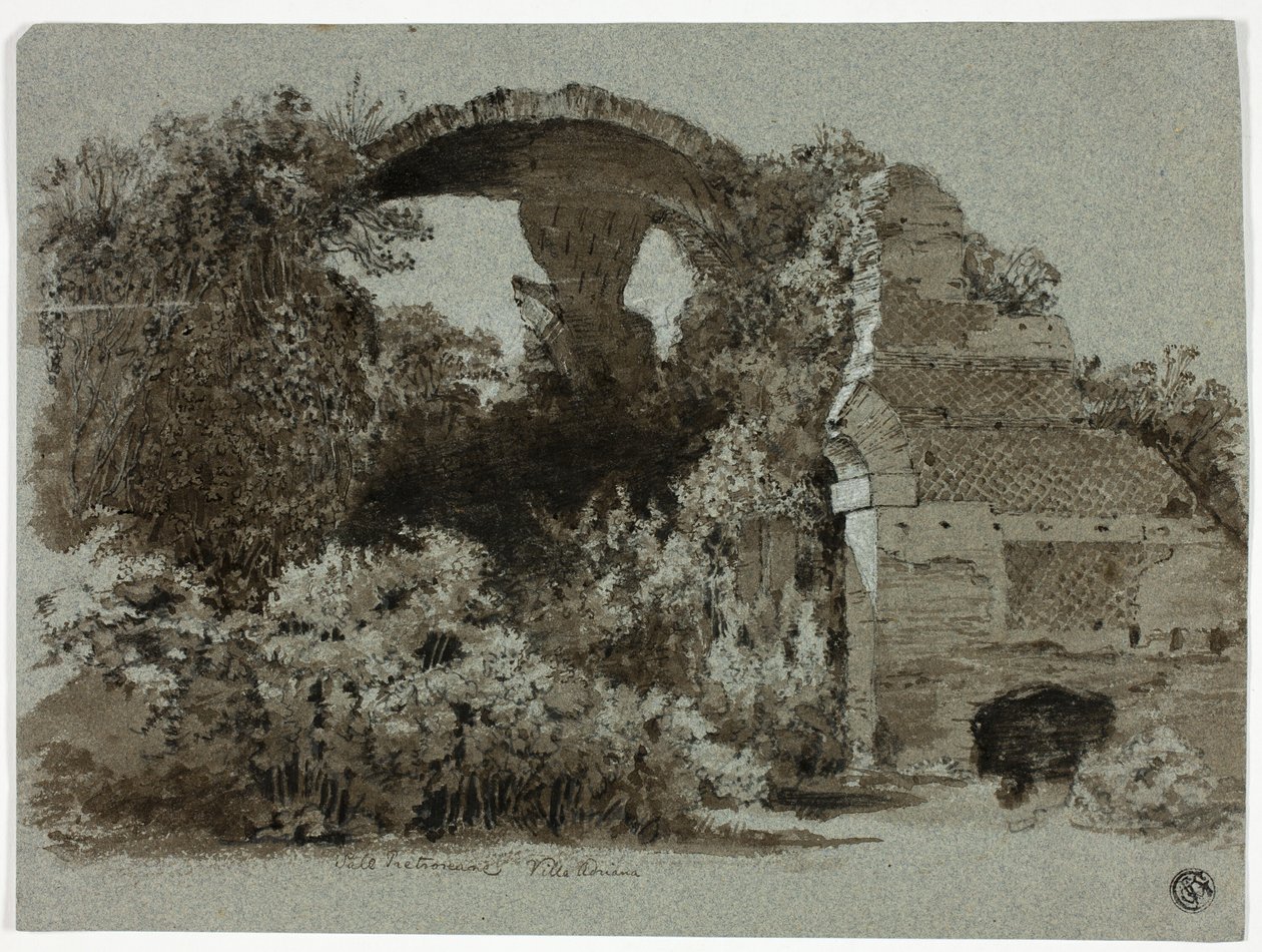 Sale Pretroriane, Villa Adriana von George Hayter