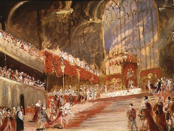 Die Krönung von König George IV von George Hayter
