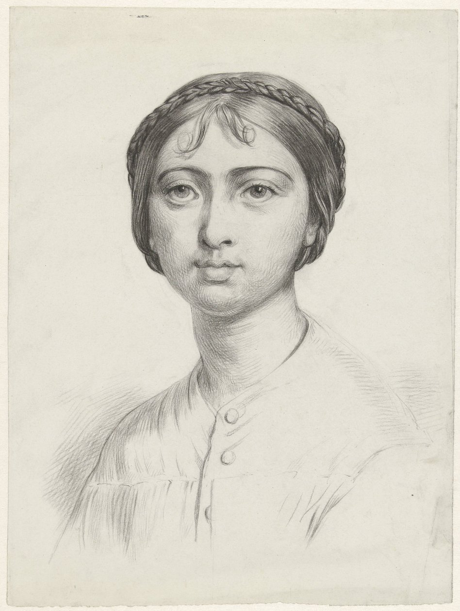 Büste einer jungen Frau von George Hendrik Breitner