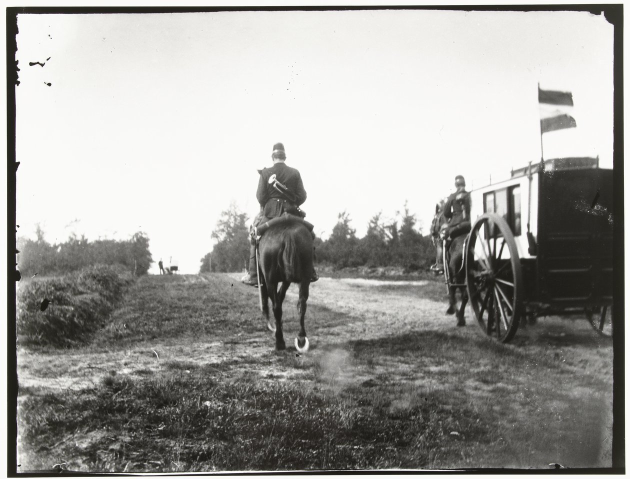 Gelbe Reiter zu Pferd in der Nähe von Arnheim von George Hendrik Breitner
