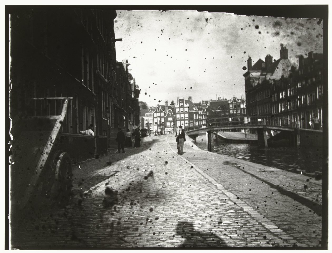 Ansicht der Looiersgracht in Amsterdam von George Hendrik Breitner