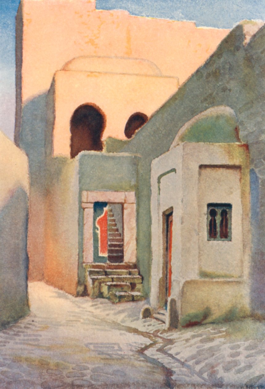 Ein Straßenschrein in Tunis von George Henry Benton Fletcher