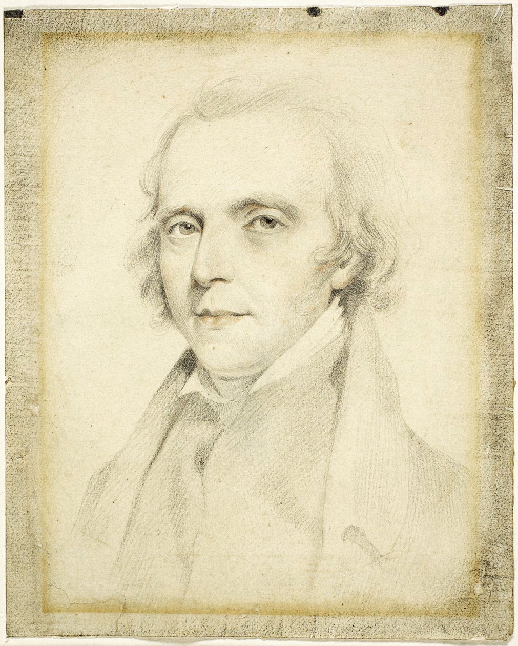 Porträt von John Flaxman, R.A. von George Henry Harlow