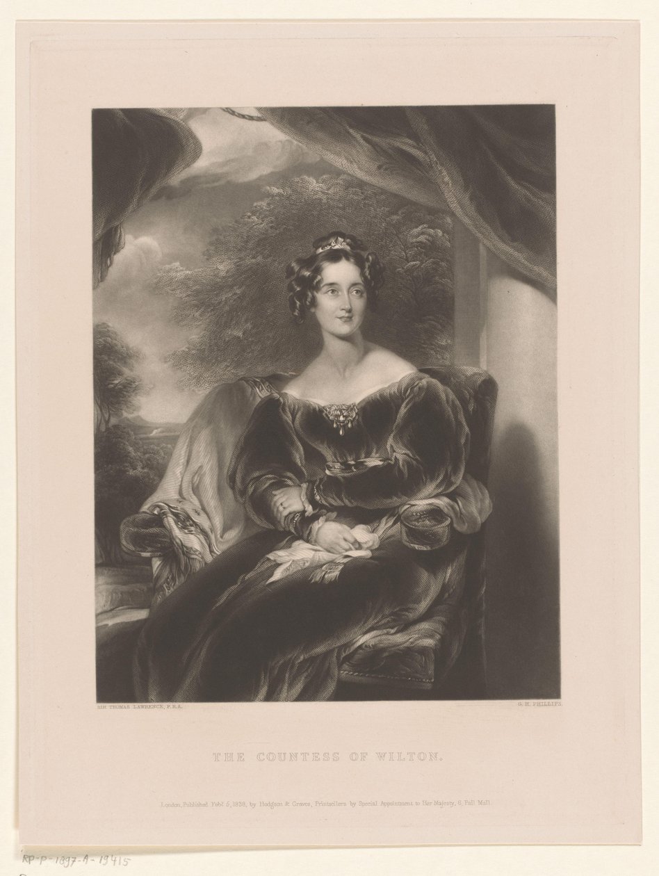 Porträt von Mary Margaret Stanley von George Henry Phillips