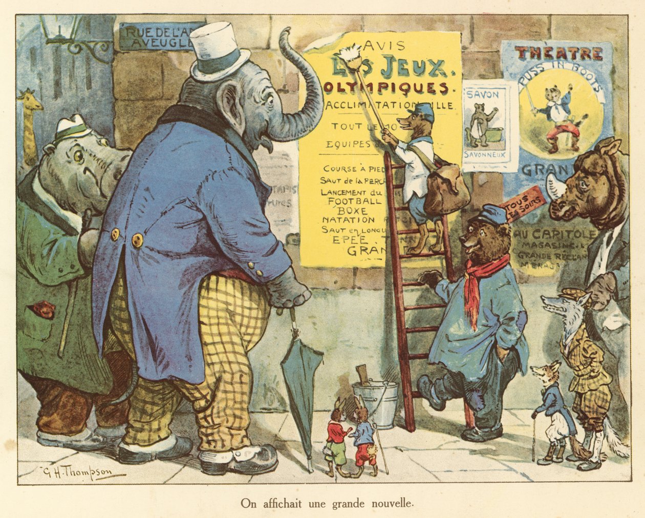 Eine große Neuigkeit wurde angekündigt von George Henry Thompson