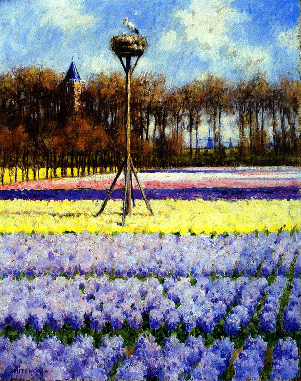 Das Storchennest, Holland von George Hitchcock