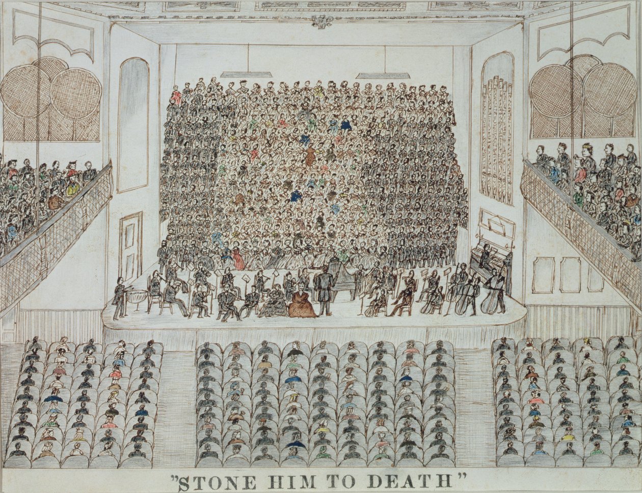 Steinigt ihn zu Tode! 1871-76 von George Holten Perkins
