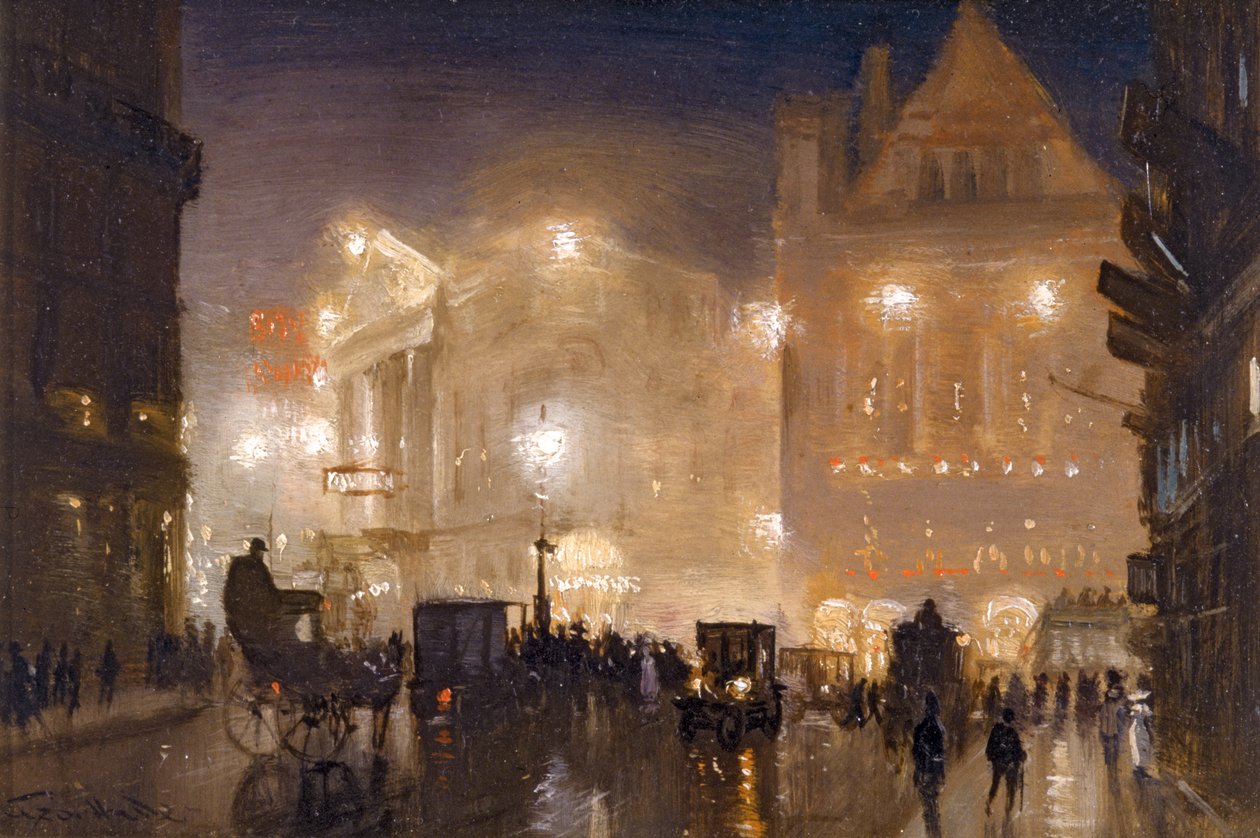 Der Haymarket, London von George Hyde Pownall
