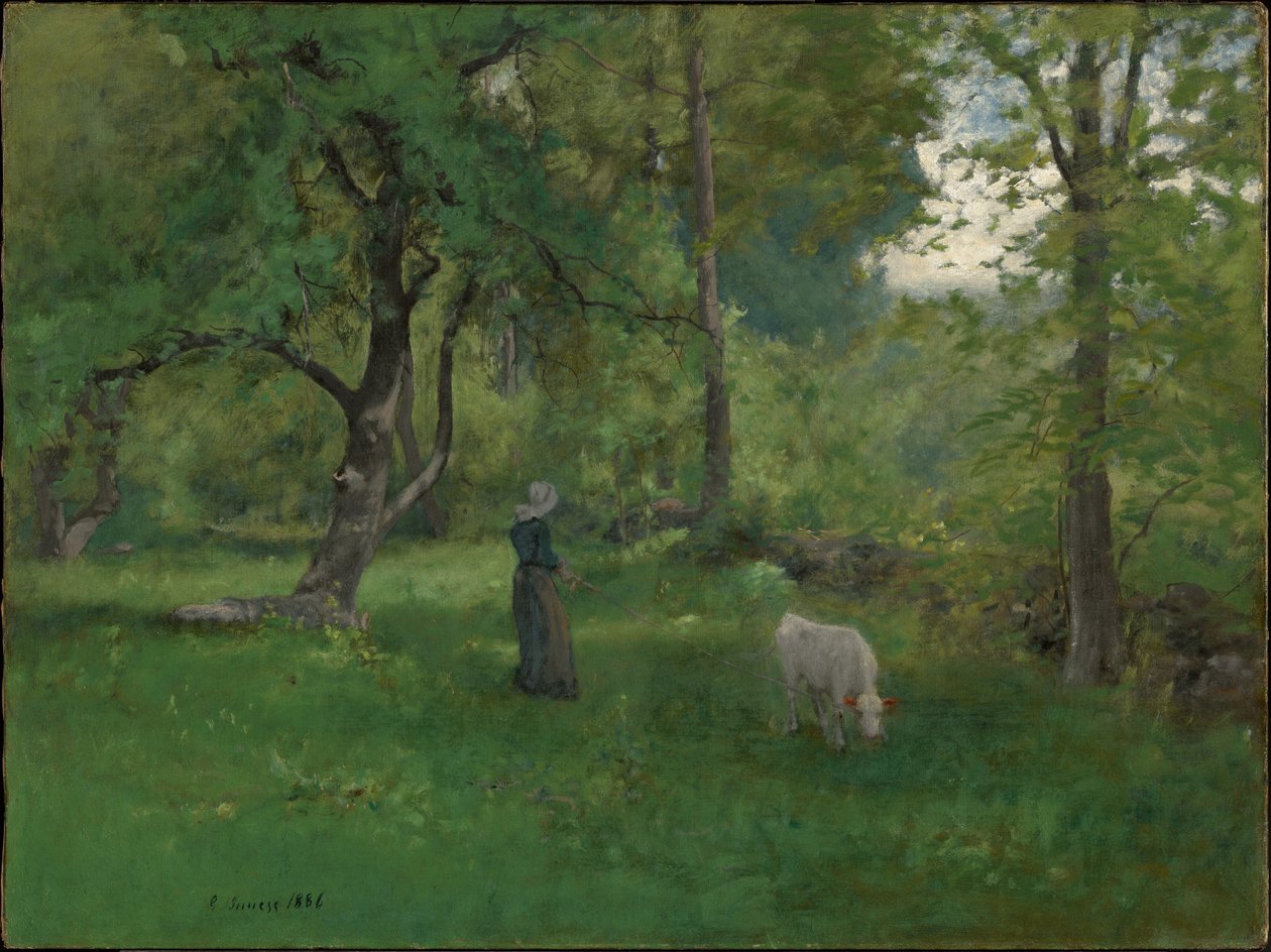 Grüne Landschaft von George Inness