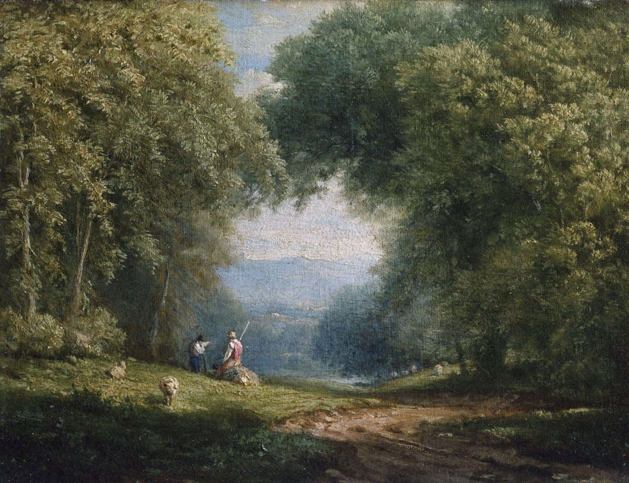Pastorale Szene von George Inness